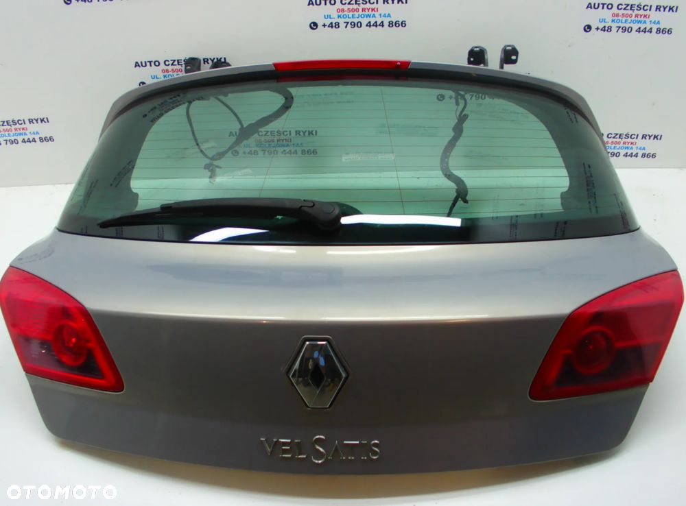 Renault Vel Satis Klapa bagażnika Szyba - 1