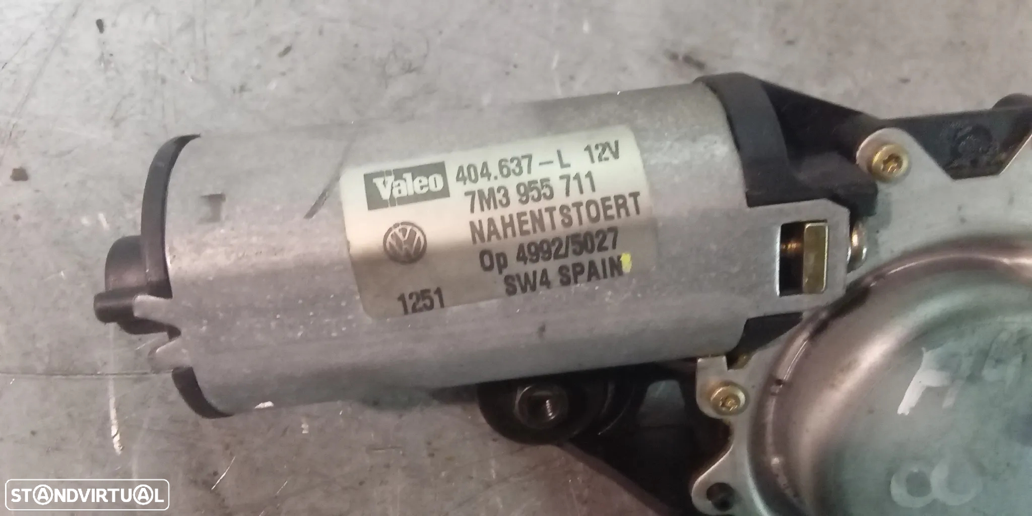 MOTOR LIMPA VIDROS TRAS SEAT ALHAMBRA / FORD GALAXY / VOLKSWAGEN SHARAN 7M3955711 - 3