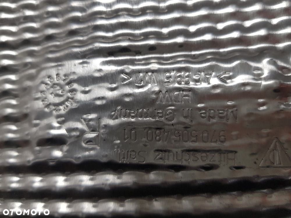 NOWA ORYGINALNA OSŁONA TERMICZNA PRAWA PORSCHE PANAMERA 4S 10-16 PRAWA TYŁ TYLNA 97050548001 - 3