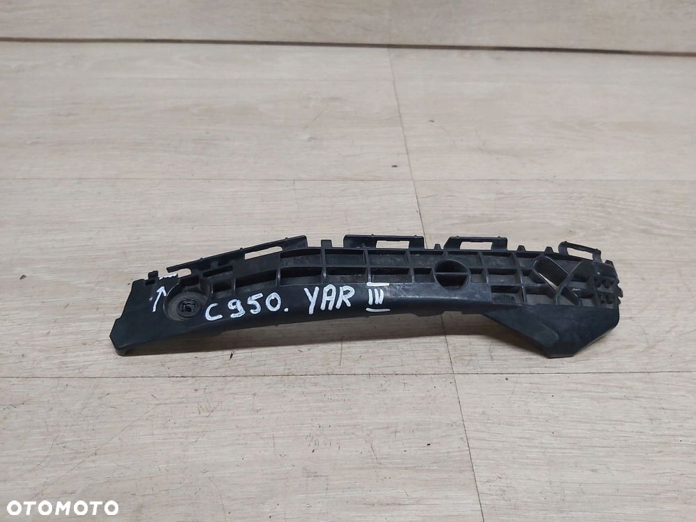 Toyota Yaris III 11-14r ślizg zderzaka prawy tył ORYGINAŁ 52575-52171 - 1