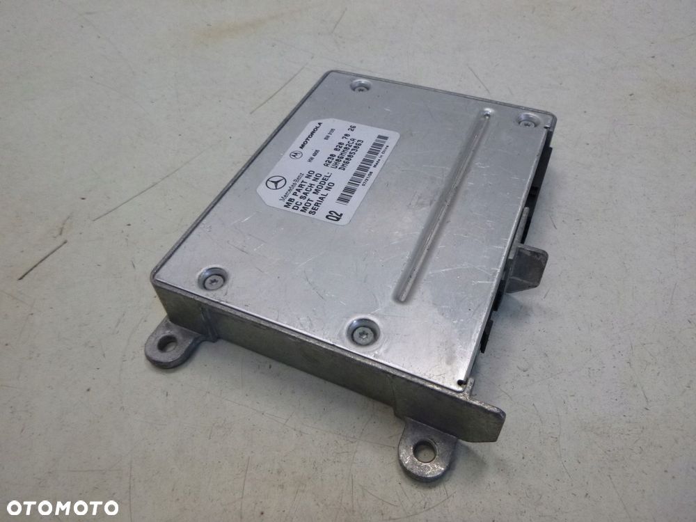 MERCEDES-BENZ SL R230 E-KLASA W211 ML W164 MODUŁU STEROWANIA GŁOSOWEGO VOICE CONTROL MODULE ORYGINAŁ - 2