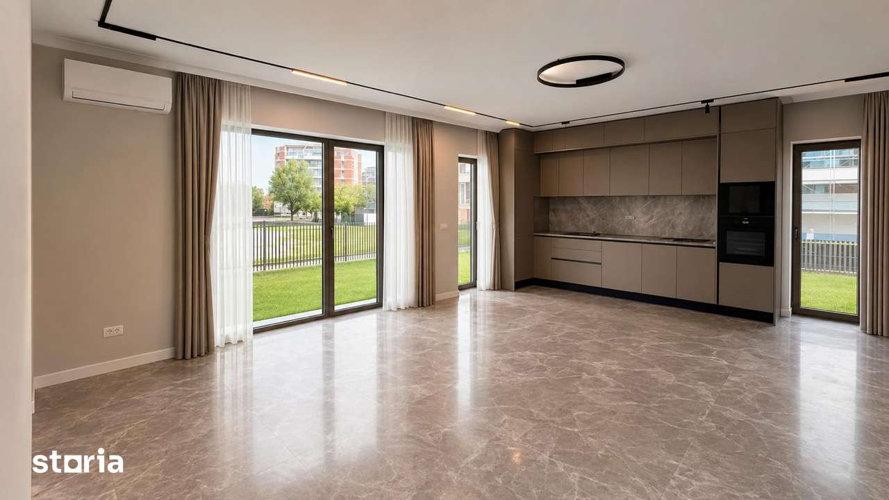 2 Camere | Baneasa | 60 mp | Gradina 135 mp | Prima inchiriere | Parte — fotografia 1