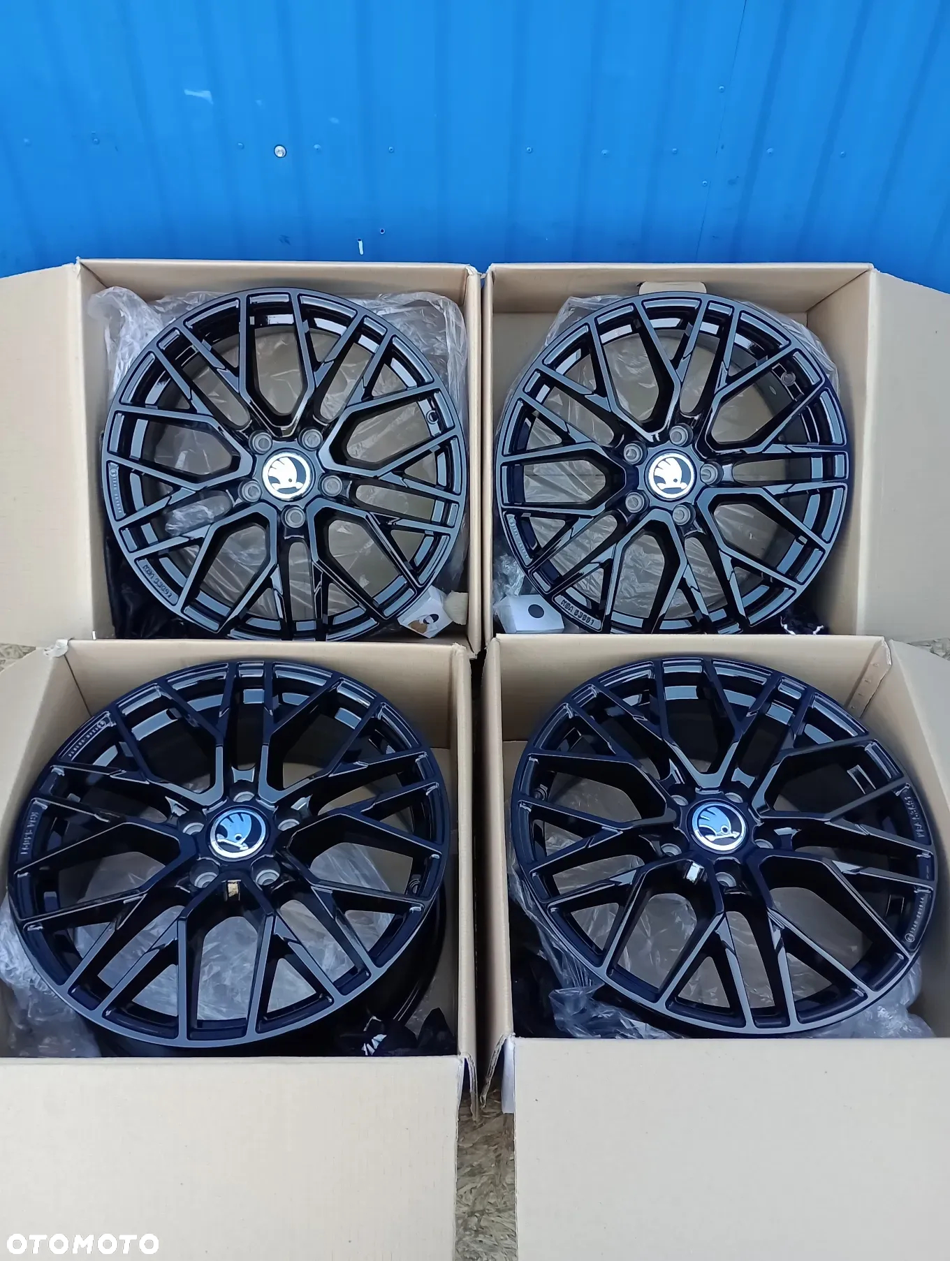 FELGI ALUMINIOWE 5x100 R18 8J ET40 SKODA FABIA OCTAVIA PRAKTIK RAPID SCALA - 2