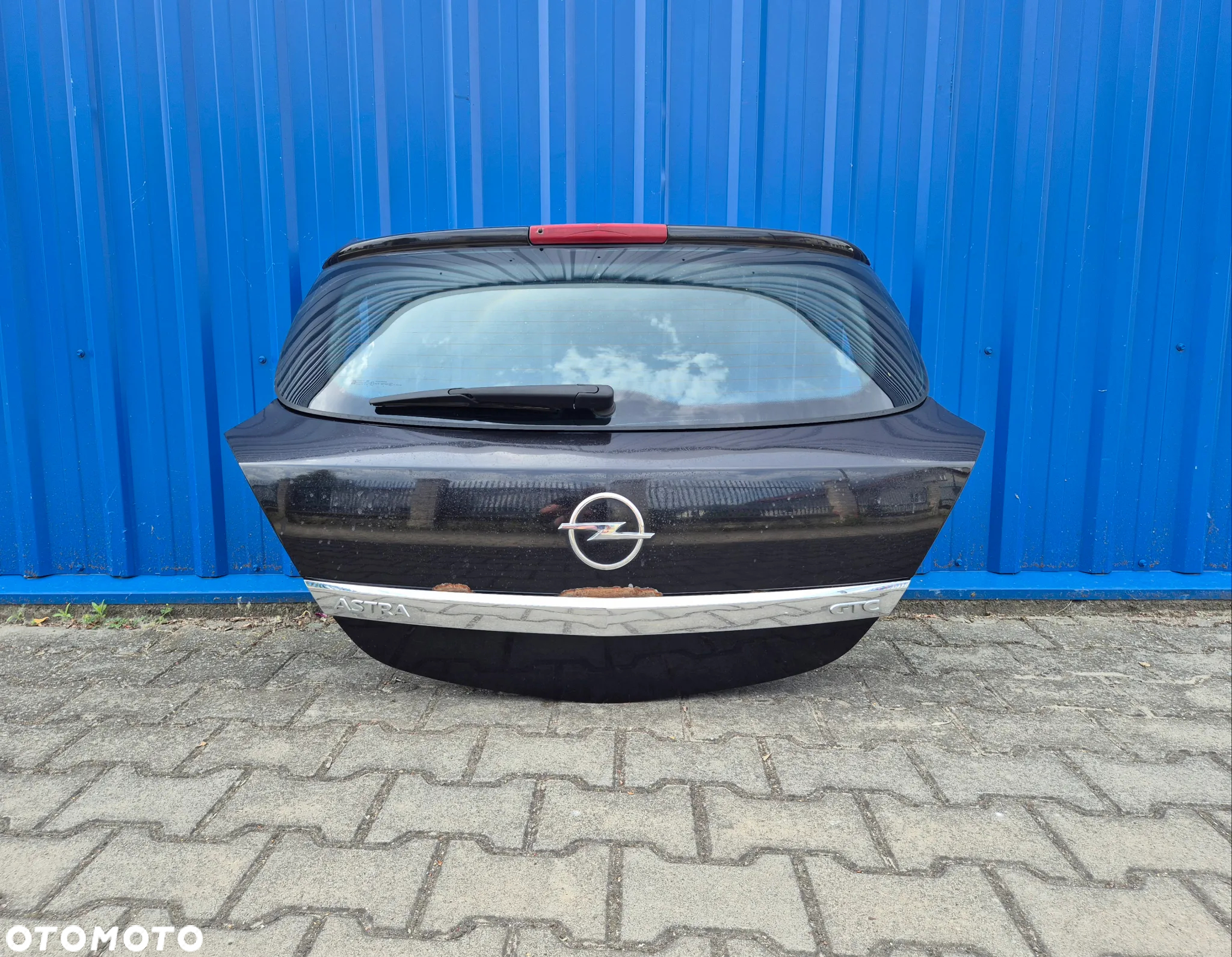 GOŁA KLAPA BAGAŻNIKA OPEL ASTRA III H ( 3 ) GTC Z20R CZARNA ( HB HATCHBACK WERSJA 3-Y DRZWIOWA ) - 3