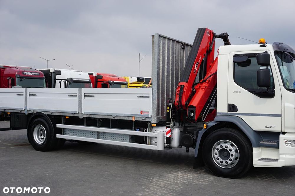 DAF LF / 260 / ACC / SKRZYNIOWY + HDS / HYVA HC-183 / PILOT / ROTATOR / WIDŁY - 18