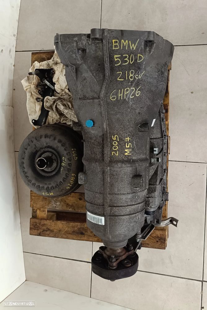 Motor m57 Bmw 530D 218cv bloco ferro E60 306D2 caixa velocidades ZF 6HP26 245KM - 7