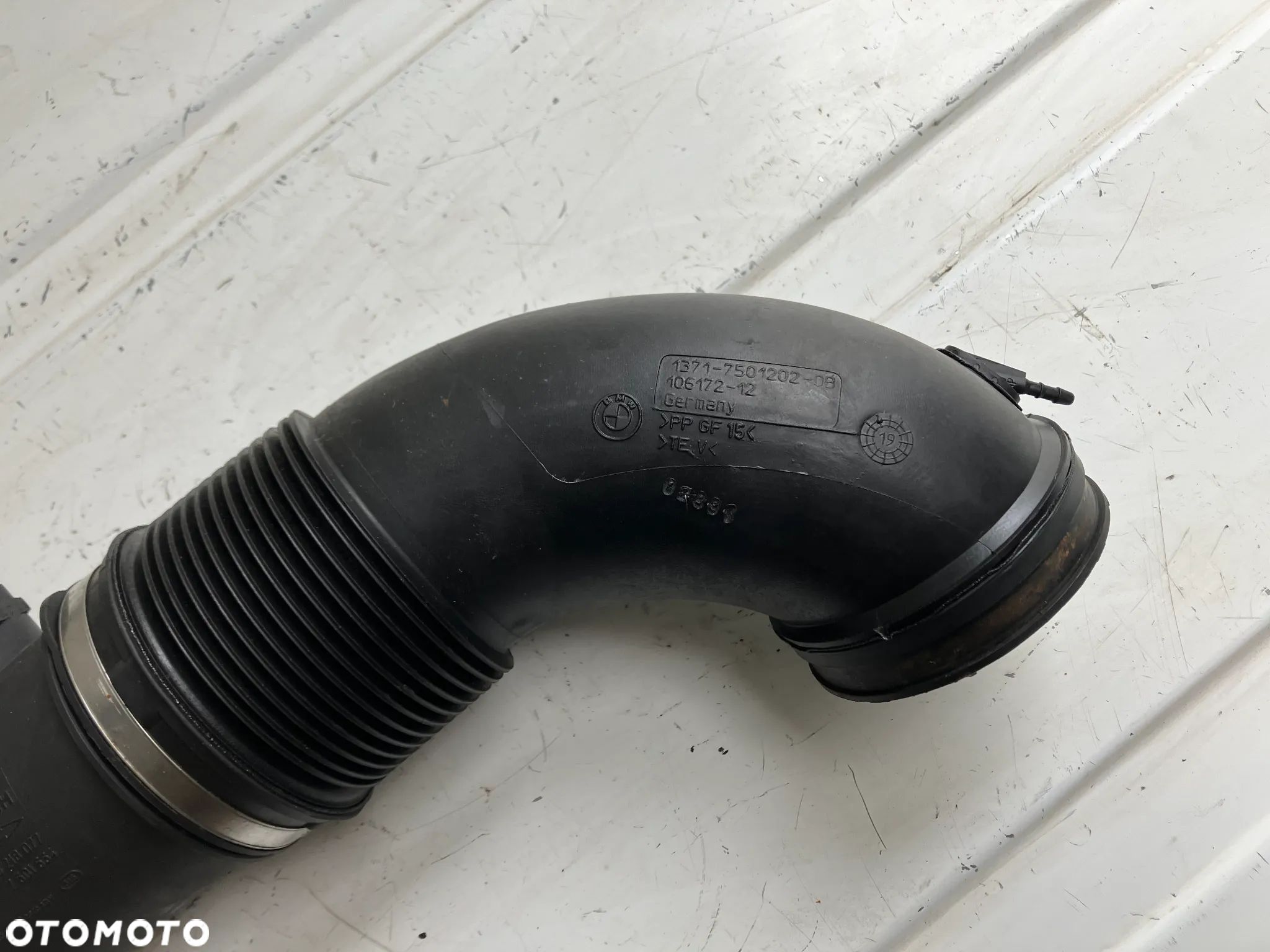 RURA PRZEWÓD FILTRA POWIETRZA PRZEPUSTNICY BMW E65 745i V8 N62 4.4 7501202 - 1