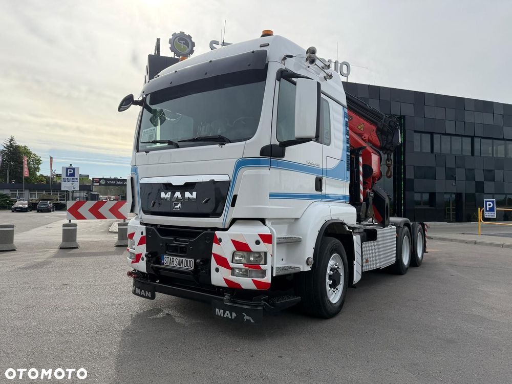 MAN TGS 26.480 6x6H PALFINGER PK 44002 FLY Jib Wciągarka HDS Siodło - 17