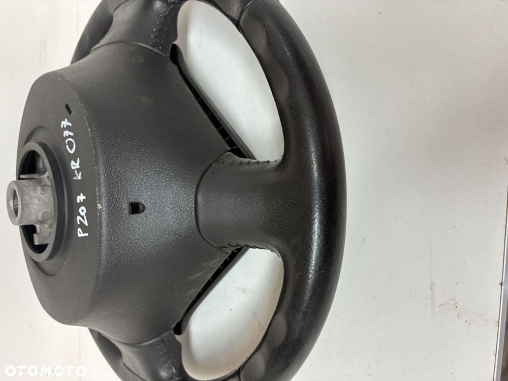 PEUGEOT 207 KIEROWNICA SKÓRA AIRBAG PODUSZKA KIEROWCY - 9
