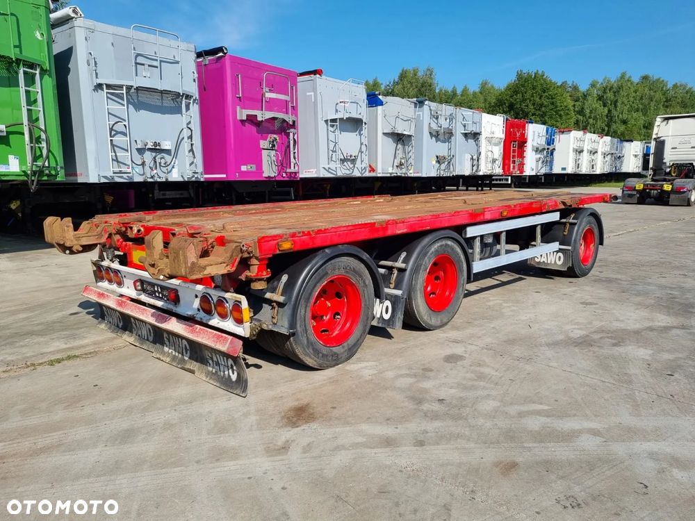 Inny NOPA Przyczepa Hakowiec Wywrotka do Przewozu Kontenerów 6,50 m - 7,00 m - 10