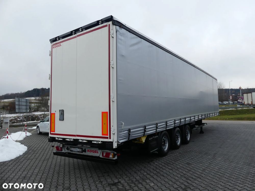 Kögel FIRANKA / MEGA / DACH PODNOSZONY / OŚ PODNOSZONA / - 8