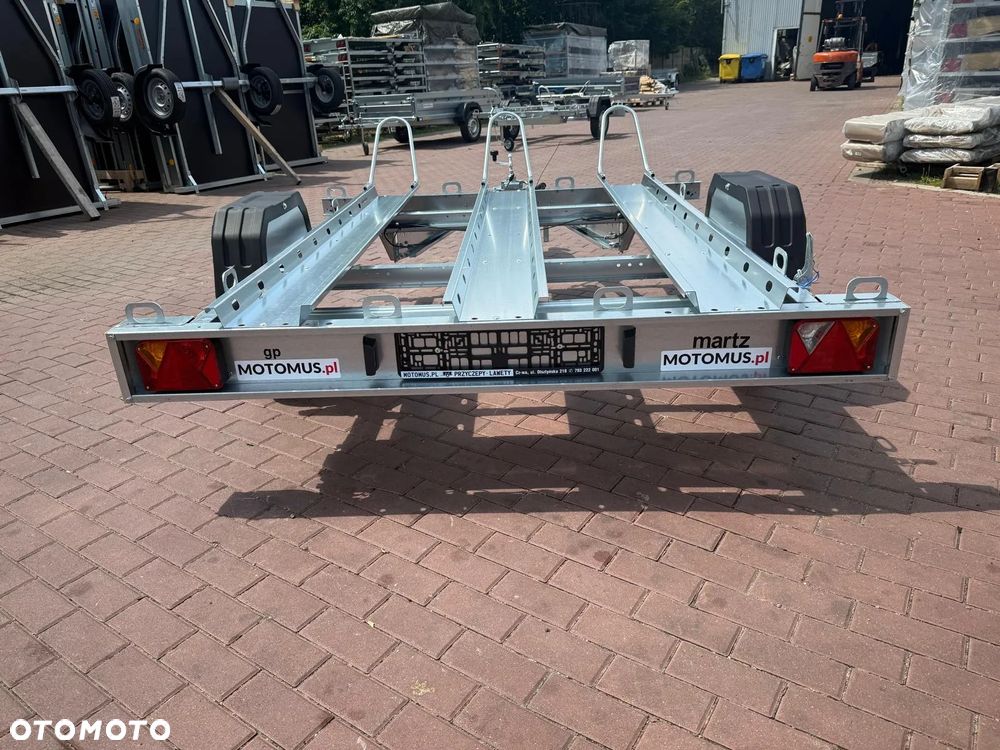 Martz Przyczepa Martz GP 3 Premium 3 motocykle pod moto motocykl Wrocław Borowa - 4