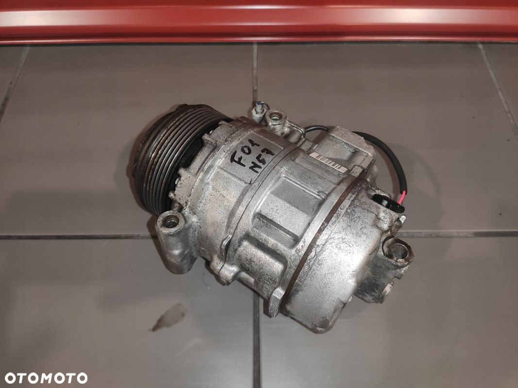 BMW F01 F10 E70 3.0D N57 SPRĘŻARKA KLIMATYZACJI KOMPRESOR KLIMY ORYGINAŁ - 2