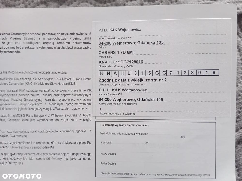 Kia Carens 1.7 CRDi Business Line 7os 7DCT - 17