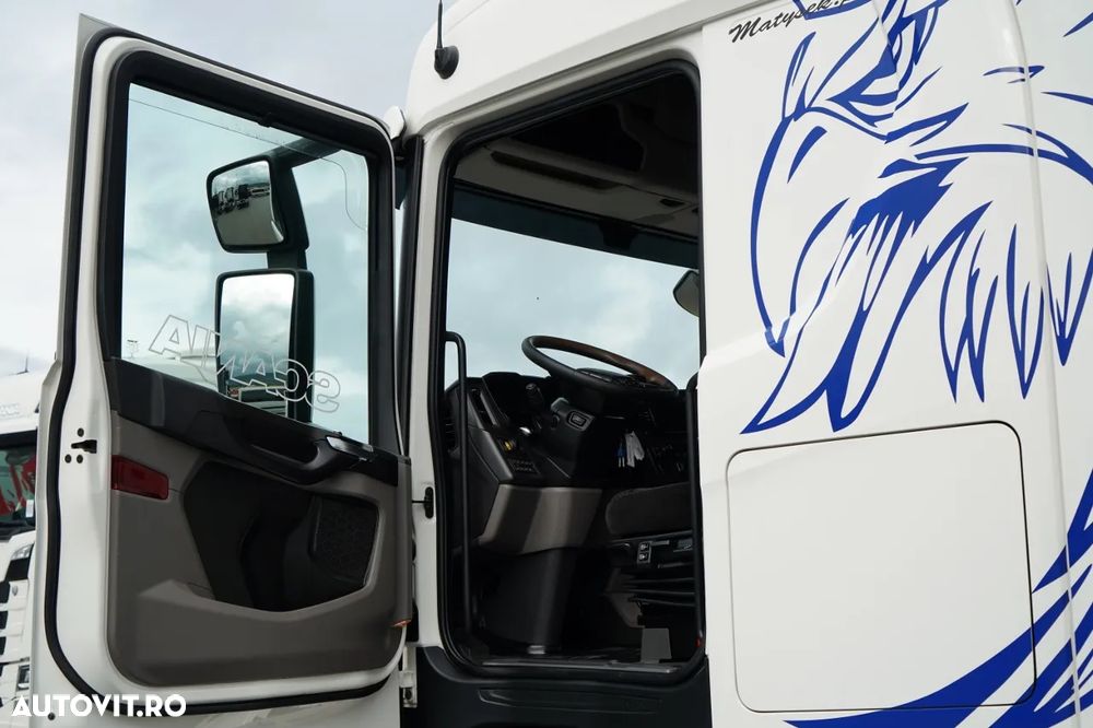Scania R 450 / RETARDER / CABINĂ JOSĂ / SISTEM HIDRAULIC / I-PARK COOL / COMPLET AIRMATIC / JANTE DIN ALIAJ - 22