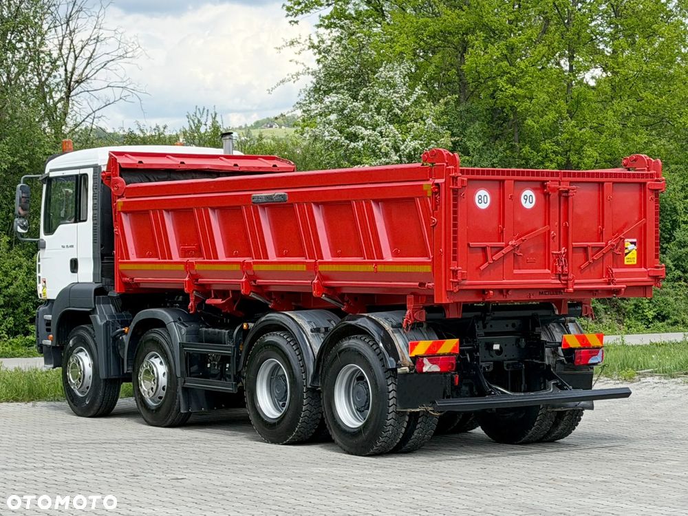 MAN TGA 35.400 * WYWROTKA 6,00 m + BORDMATIC * 8x4 * STAN BDB - 7