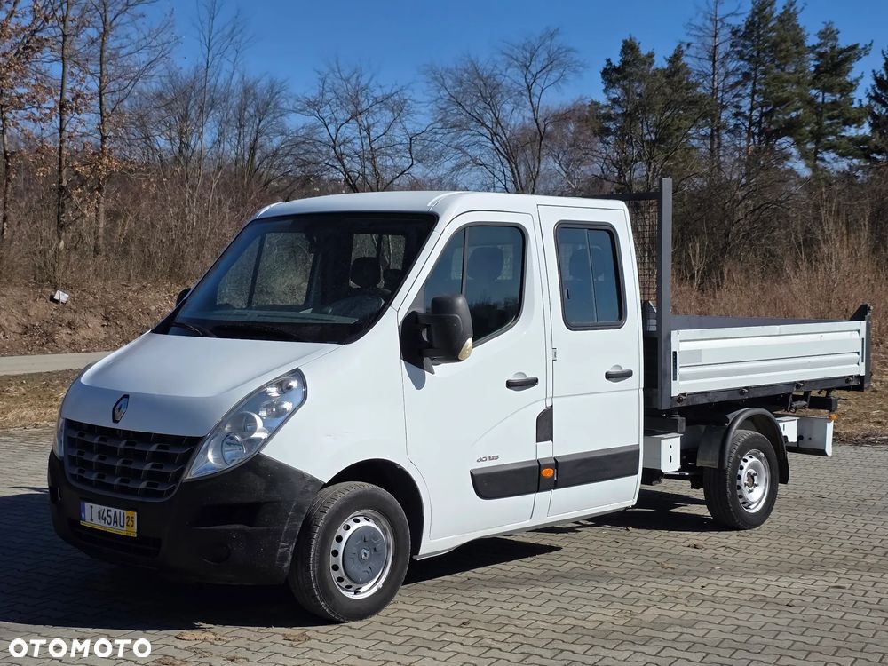 Renault Master 125 DCI Doka/Dubel Kabina Wywrotka/Kiper 3-Stronny ! Klima ! Super Stan  * Niski Przebieg ! Z Włoch  ! - 10