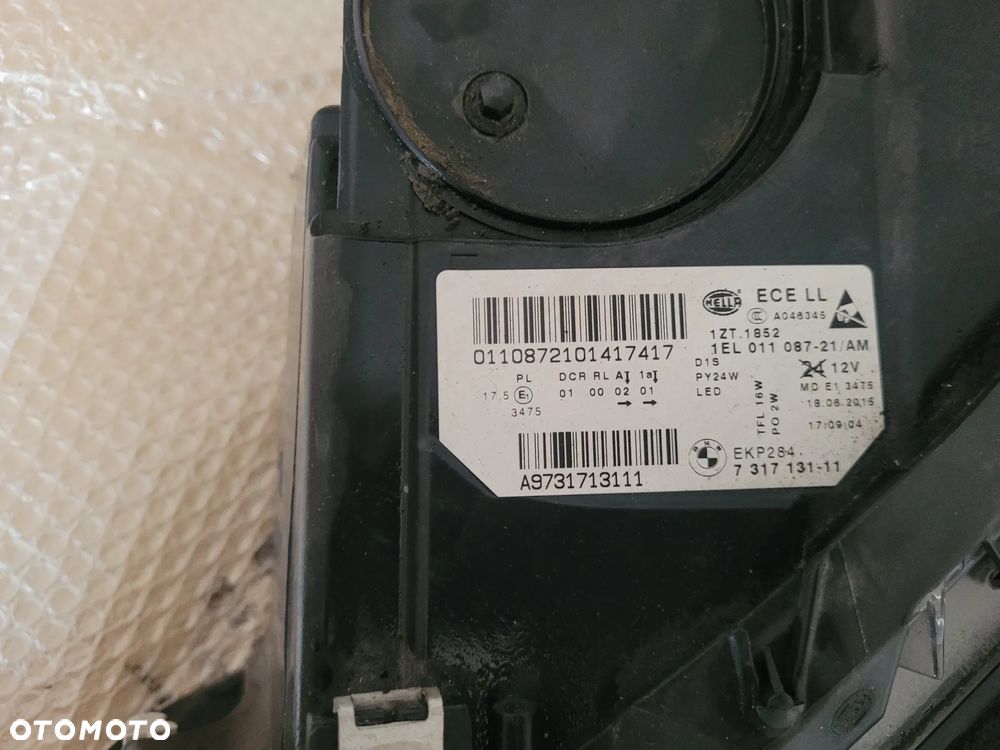 Lampa Lewy Przód Bi-xenon BMW F10 F11 Lift 7317131 - 4