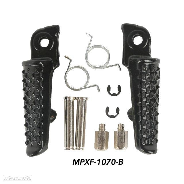 peseira frente , pousa pes frontal , patins , honda cbr 600 rr 1000 rr cb - 1