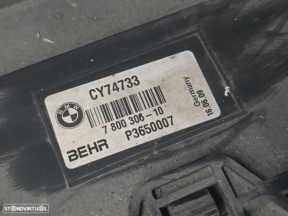 Conjunto de Radiadores + Ventoinha ORIGINAIS BMW Série 7 F01 F02 3.0d 2008+ - 6