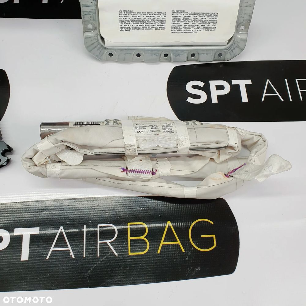 BMW F20 F21 DESKA ROZDZIELCZA KONSOLA KOKPIT PULPIT PODUSZKI AIRBAG AIR BAG NAPINACZE KIT SET - 8