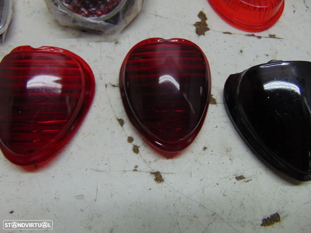 Antigos/clássicos vidros farolim - 5