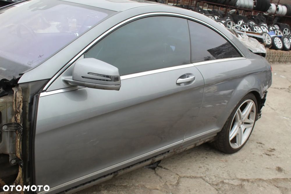 Drzwi prawe lewe stan BDB OE Mercedes W216 C216 Lift C792 gr. lakieru 120 mikron - 10