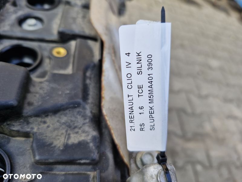 renault clio iv 4 rs 1.6 tce benzyna silnik słupek m5ma401 - 7