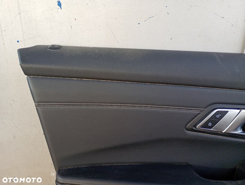 Boczek Drzwi Lewy Przód Skóra Tapicerka Panel Szyb Bmw 3 G20 G21 Europa - 2