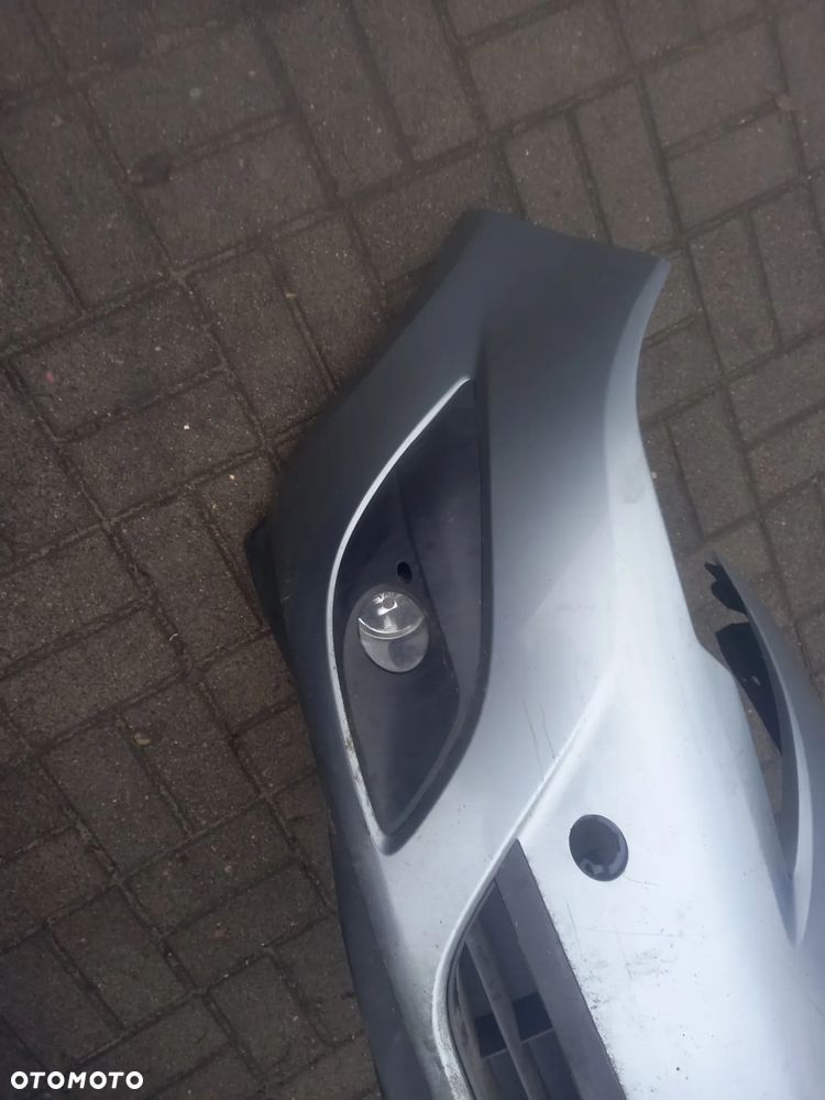 Zderzak Przod Opel Meriva B srebrny Halogeny - 2