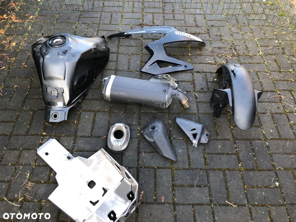 Suzuki DL 1050 osłona silnika felga tłumik wydech set lusterko szyba - 2