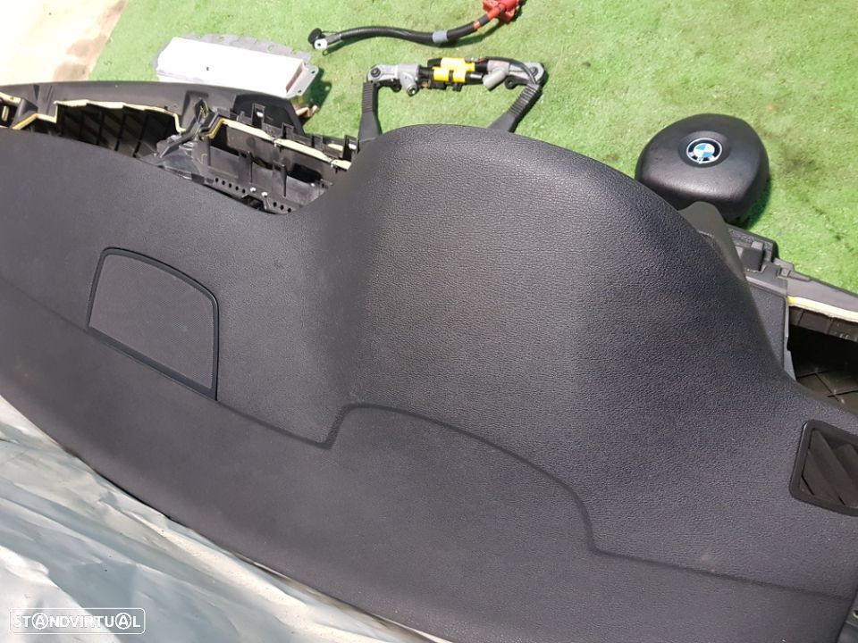 Conjunto Kit Completo Airbag Tablier pretensores BMW X5 X6 E70 E71 E72 - 3