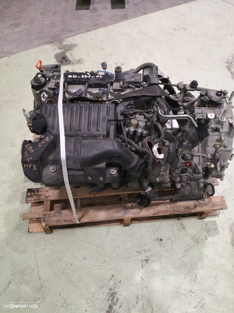 Motor Completo Honda Civic Vii Três Volumes (Es, Et) - 1