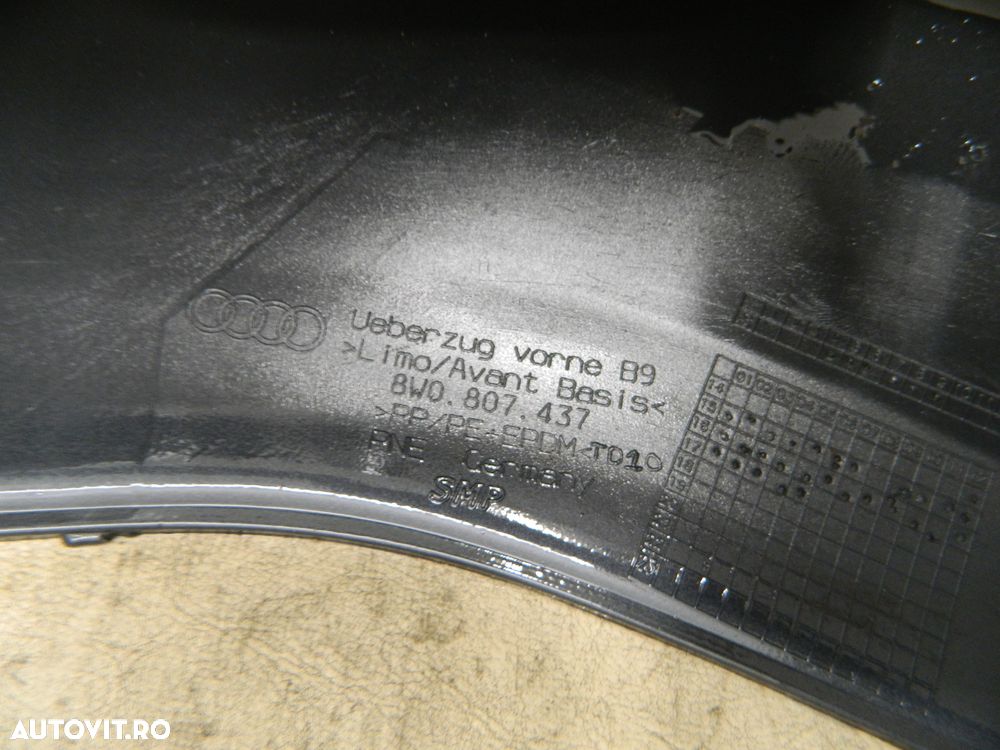 Bara fata Audi A4, B9, 8W, 2017, 2018, 2019, 2020, 8W0807437 - 2