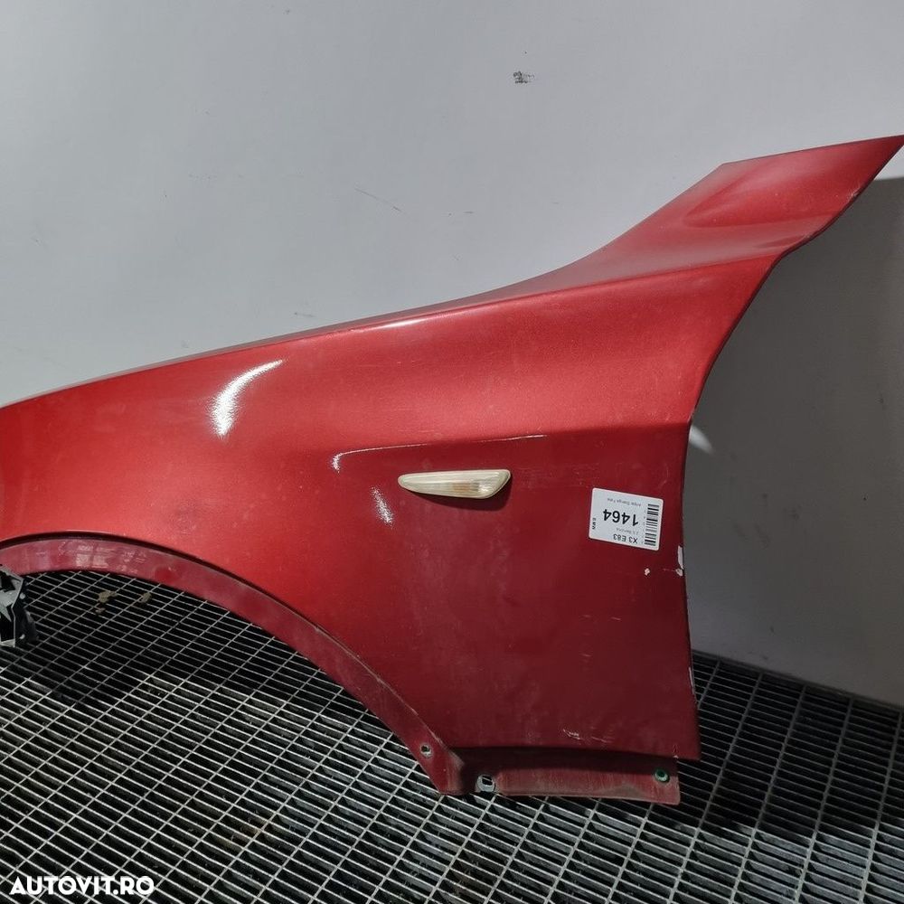 Aripa Stanga Fata BMW X3 E83 2003 - 2006 4 Usi FLAMENCOROT METALLIC 470 (1464) - 2