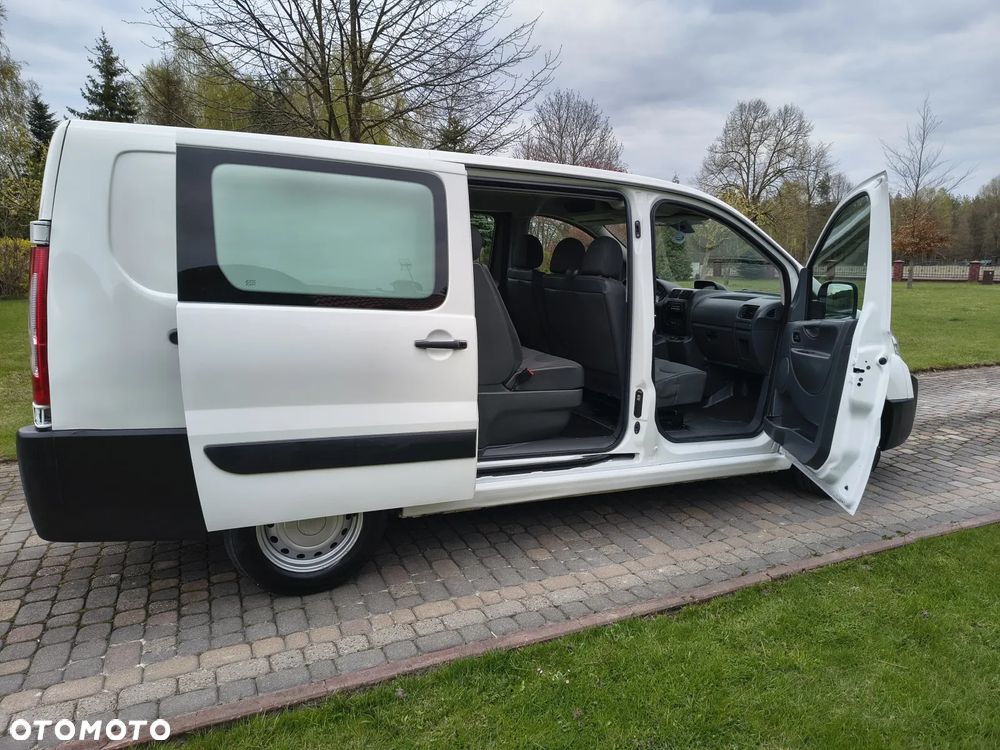 Fiat SCUDO Klima Elektryka Dubel Kabina 6os Brygadówka Hak - 14