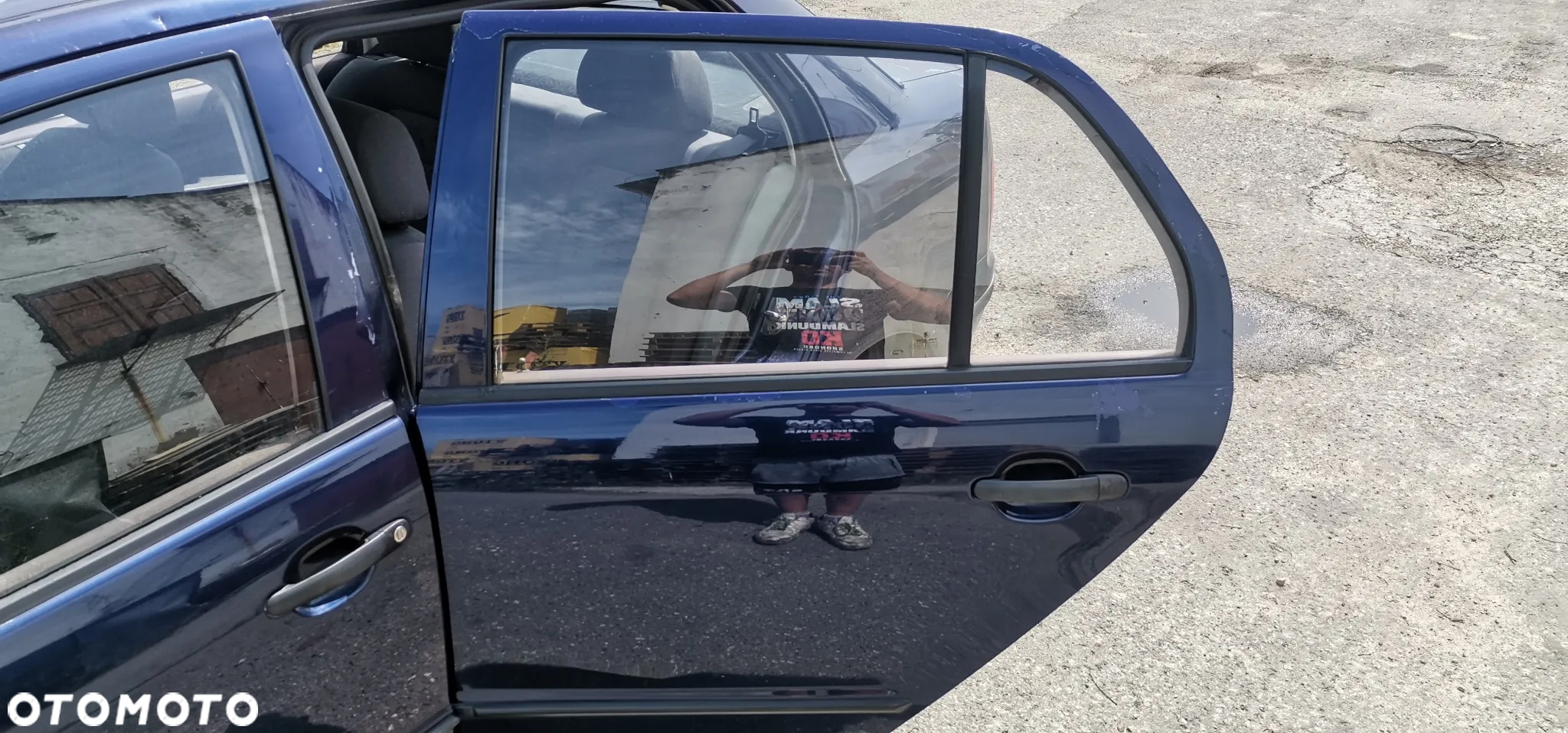 Drzwi Lewy Przod,lewy tyl Skoda Fabia I 6y kod lakieru 3968 - 2