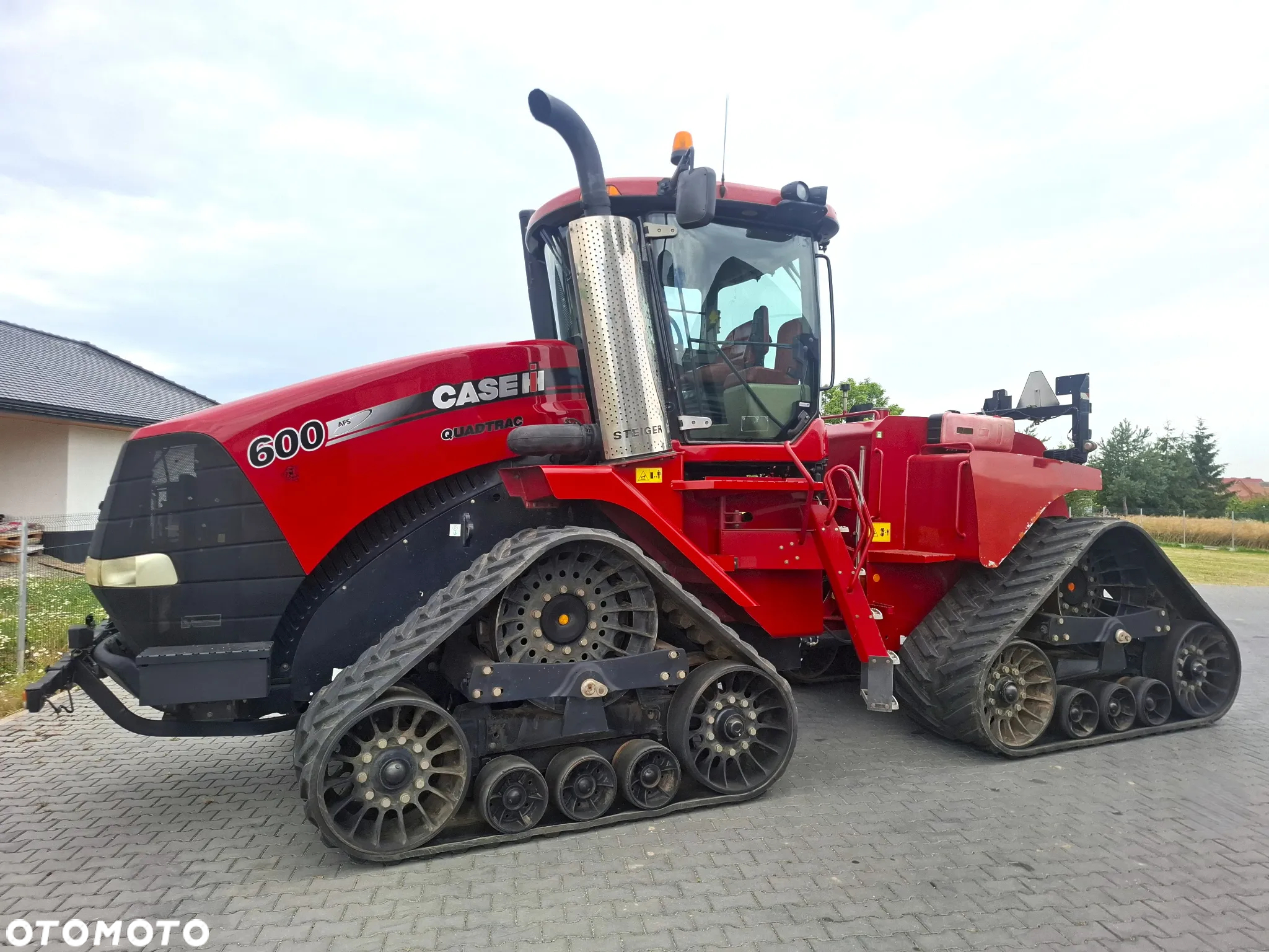 Case IH Quadtrac 600 2013 Rok, 9070 mtg, Nie Malowany, Stan Bardzo Dobry - 10