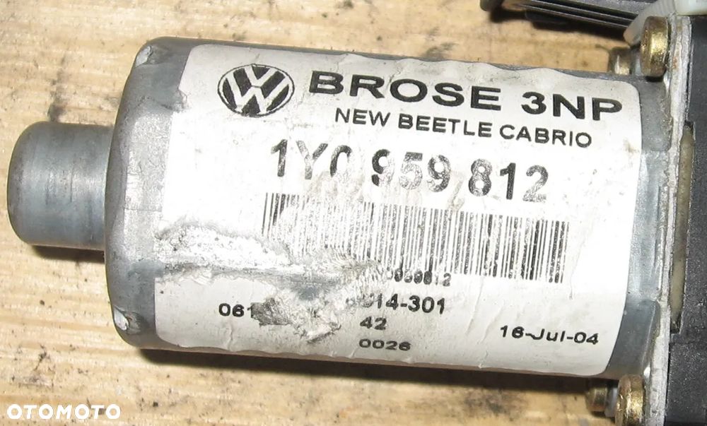 silnik szyby tył NEW BEETLE CABRIO 1Y0959812 VOLKSWAGEN - 3