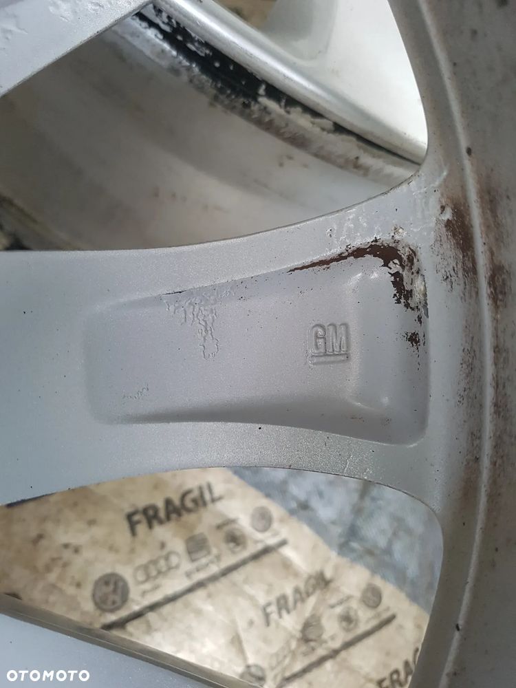FELGI ALU ORYGINAŁ  OPEL ASTRA H ZAFIRA B MERIVA B 5X110  7jX17 ET35 - 8