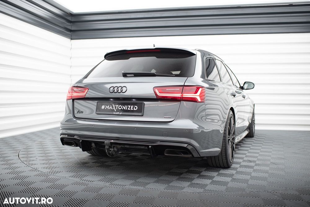Difuzor Bara Spate compatibil cu Audi A6 4G S-Line Maxton Design - 5