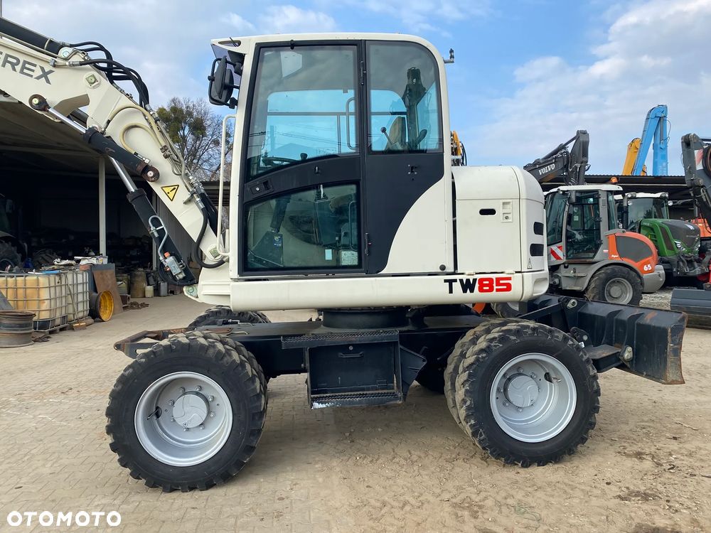 Terex TW85, 5100 MTH, 2 ŁYŻKI, RAMIĘ 3X ŁAMANE, KRÓTKI TYŁ, Z NIEMIEC, - 18
