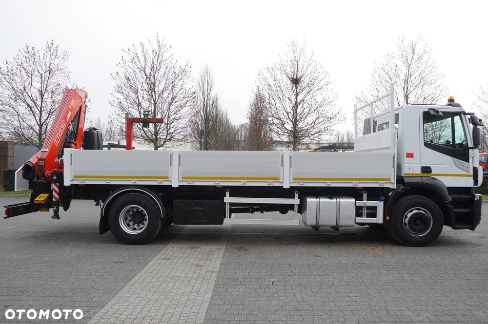 Iveco Stralis 19.310 4x2 E6 / 100 tys. km! / FASSI F135A.0.22 / 430 MTH / pilot / rotator / burtowy 16 EPAL - 5