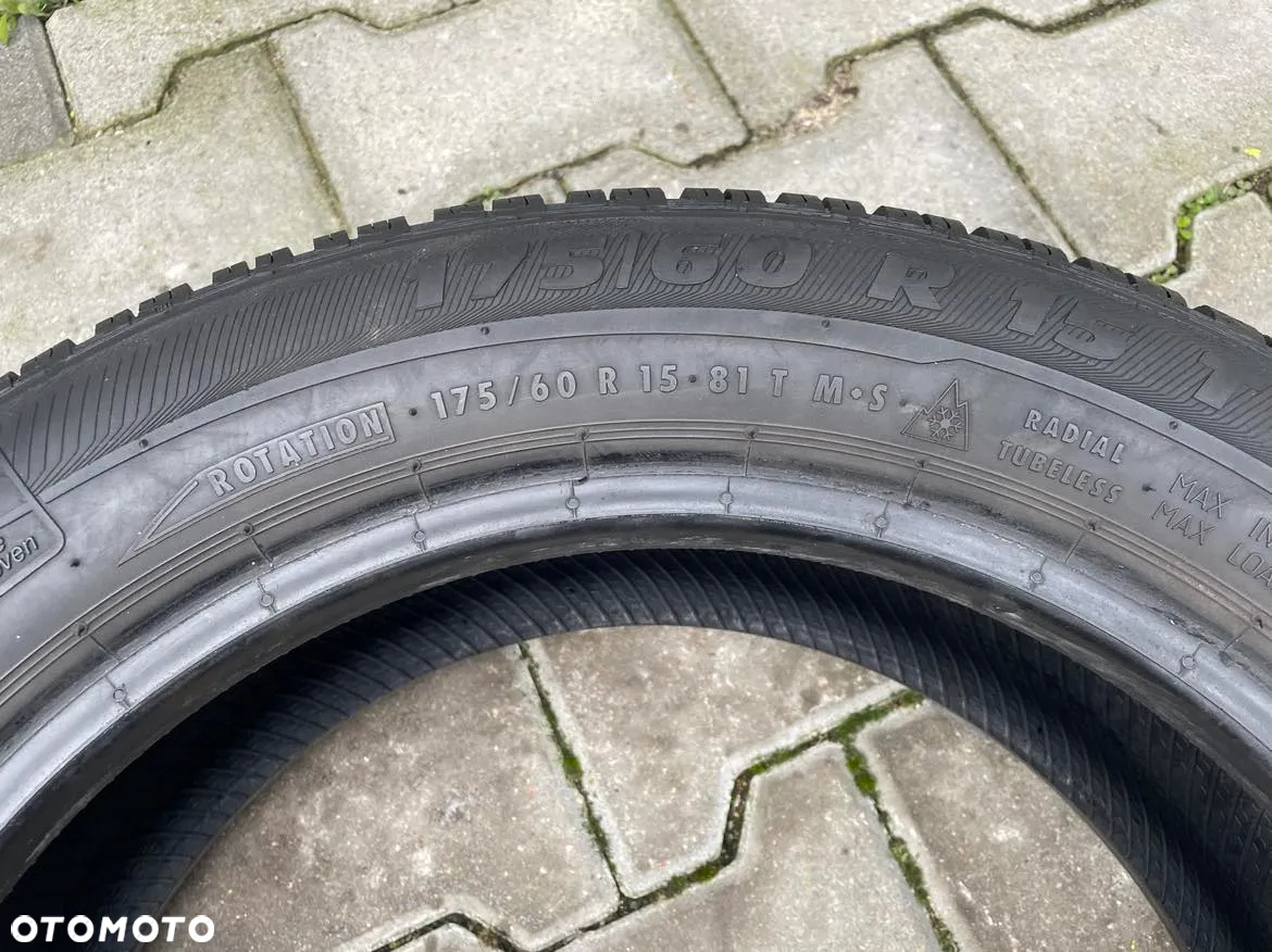 175/60R15 Semperit Opony Zimowe 2szt. 6mm - Montaż - 4