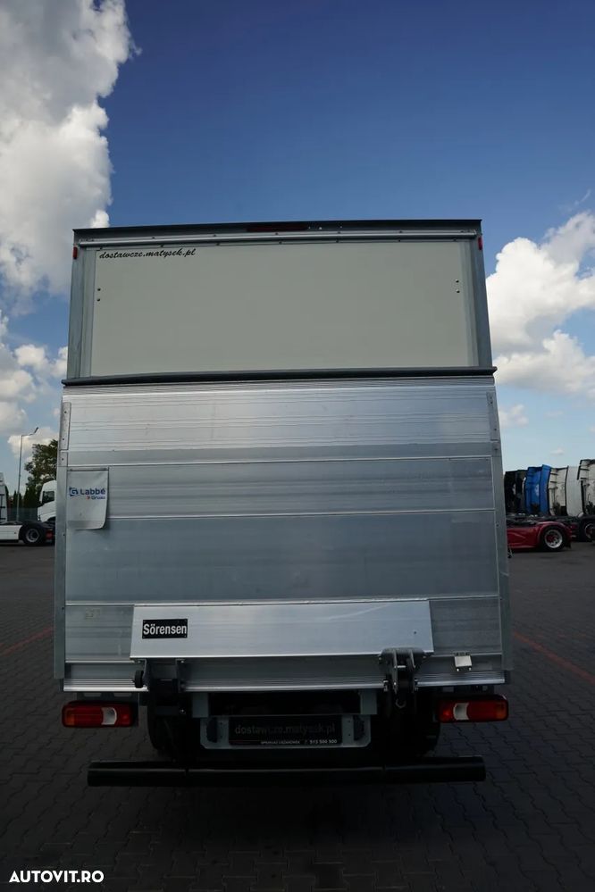 Iveco DAILY 35-160 / CONTAINER - 4,3 M / ELEVATOR SORENSEN - 750 KG / 3 LOCURI / DOUĂ / IMPORTAT / - 14