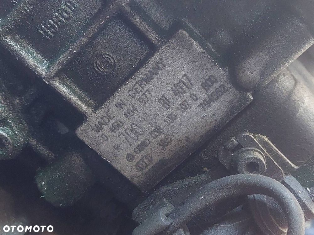 SILNIK DIESEL + POMPA WTRYSKI TURBO SEAT LEON I 1.9 TDI ALH 038253019C - 2