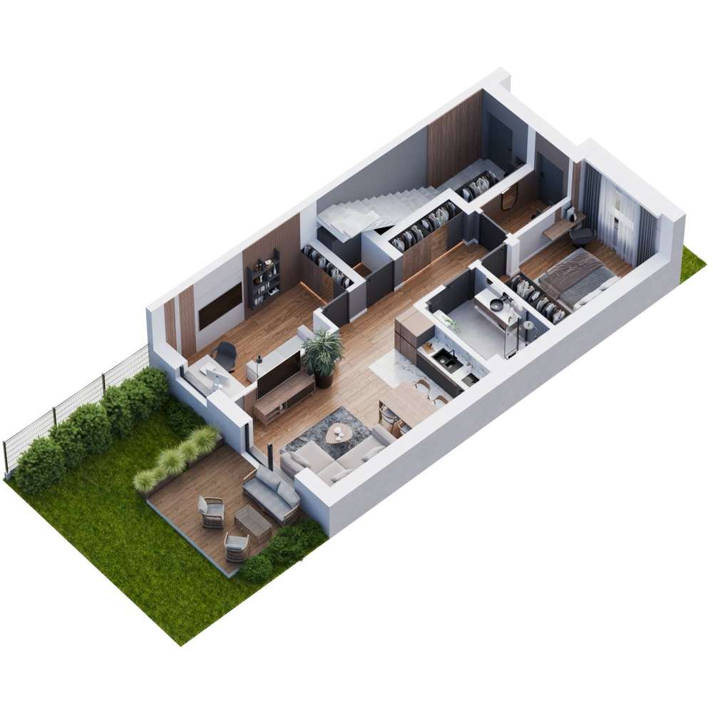 Mieszkanie na sprzedaż, 3 pokoje, 60 m², Malawa