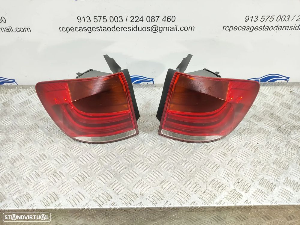 Farolim Farolins Traseiros Trás Originais Esquerdo Direito BMW X1 E84 LCI 2012 a 2015 - 4