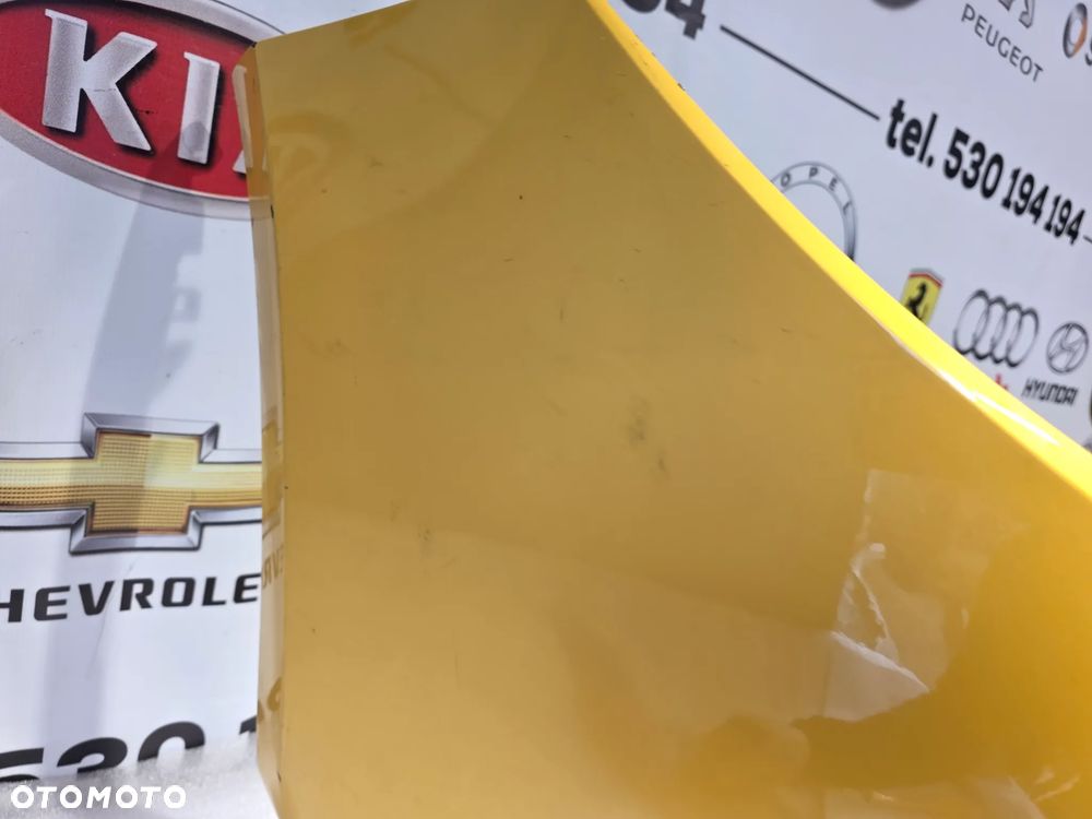 SEAT LEON 2 II 1P0 04-08 ŁADNY ZDERZAK PRZEDNI PRZÓD NA SPRYSKI KOLOR ŻÓŁTY NR 1P0807221H NR AUKCJI NZ1891 - 7
