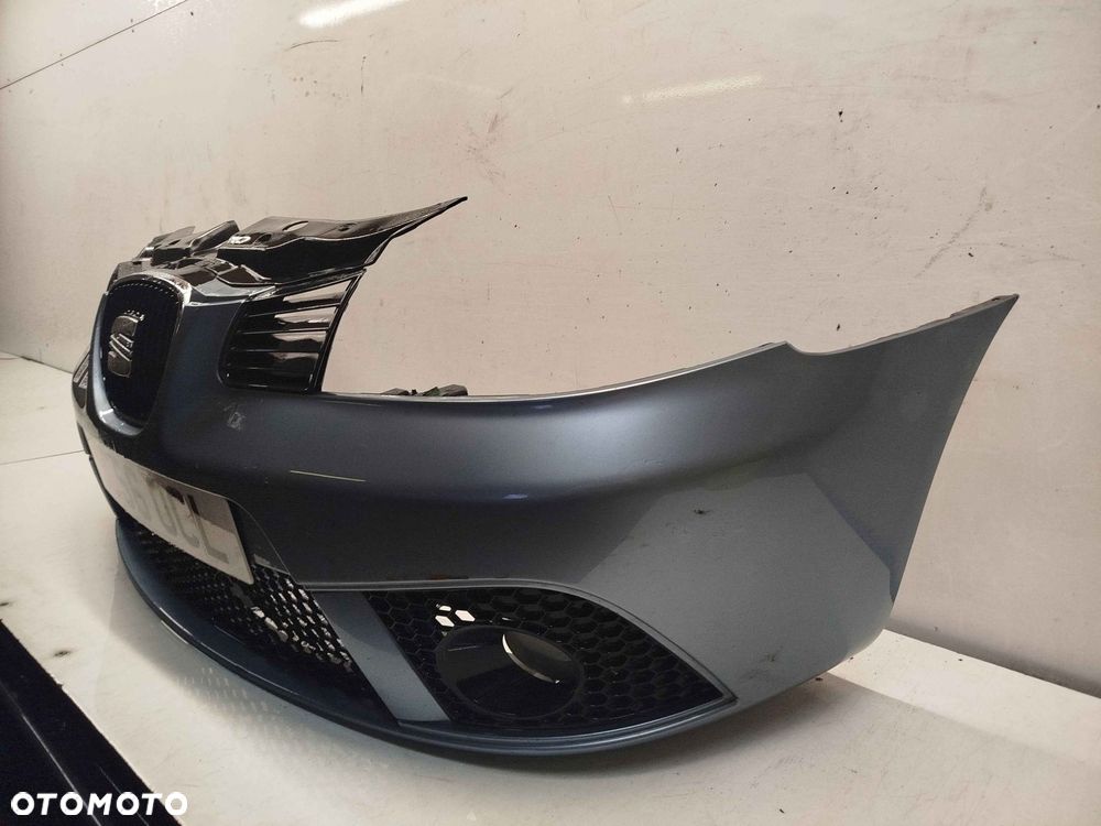 + ZDERZAK PRZÓD PRZEDNI SEAT IBIZA 3 III 6L LIFT FL LW5W BŁĘKITNY HALOGENY - 3